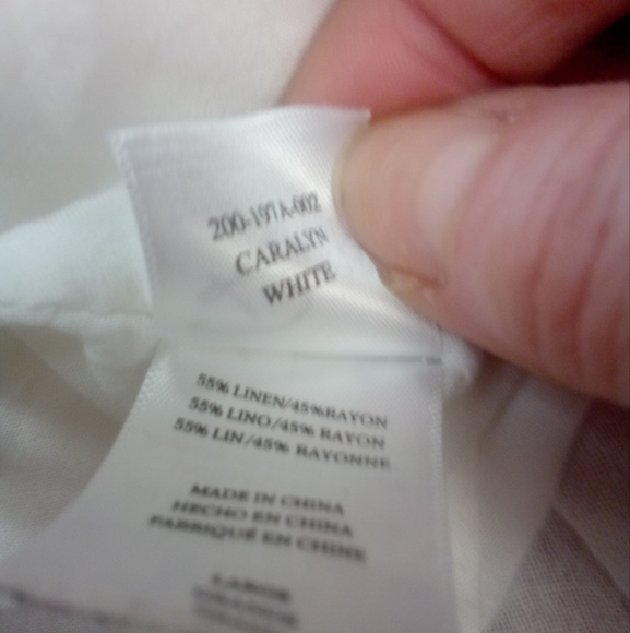 RAILS•Caralyn White Tie Strap Sleeveless Ruffle Tiered Mini Dress•LARGE - Picture 16 of 16